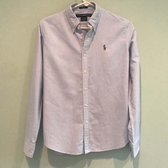 Ralph Lauren Sport Long Sleeve Button Down Size 8 - Picture 1 of 4